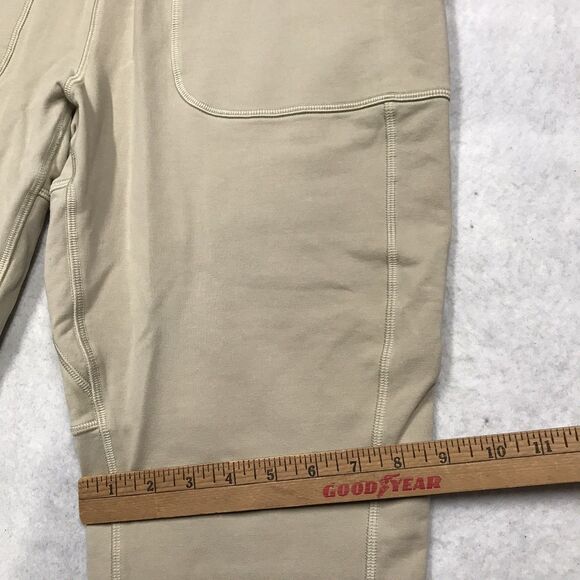 LULULEMON Jogger Pants Men M (32x26) Light Camel Tan AT EASE Cuffed Non Drawstr - Picture 9 of 12
